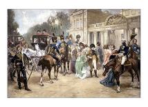Bolingbroke Taking Leave of Louis XV-V^ De Paredes-Art Print