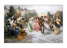 Bolingbroke Taking Leave of Louis XV-V^ De Paredes-Art Print