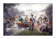 Arrival of Empress Mary-Louisa in Pariph-V^ De Paredes-Art Print