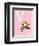 V is for Violin (pink)-Theodor (Dr. Seuss) Geisel-Framed Art Print