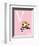 V is for Violin (pink)-Theodor (Dr. Seuss) Geisel-Framed Art Print