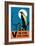 V is for Vulture-Charles Buckles Falls-Framed Art Print