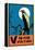 V is for Vulture-Charles Buckles Falls-Framed Stretched Canvas