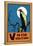V is for Vulture-Charles Buckles Falls-Framed Stretched Canvas