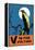 V is for Vulture-Charles Buckles Falls-Framed Stretched Canvas