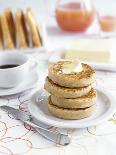 Toasted Crumpets (English Yeast Cakes) for Breakfast-V?ronique Leplat-Photographic Print