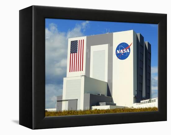 Vab Building at Sunrise, Cape Canaveral, Ksc, Titusville, Florida, Usa-Maresa Pryor-Framed Premier Image Canvas