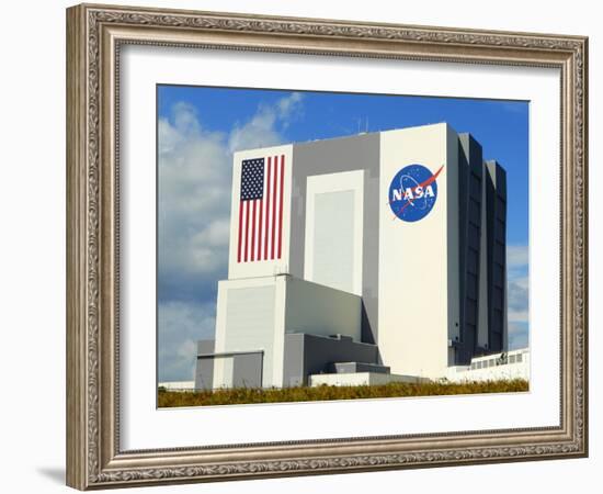 Vab Building at Sunrise, Cape Canaveral, Ksc, Titusville, Florida, Usa-Maresa Pryor-Framed Photographic Print