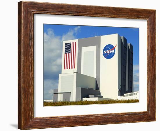 Vab Building at Sunrise, Cape Canaveral, Ksc, Titusville, Florida, Usa-Maresa Pryor-Framed Photographic Print