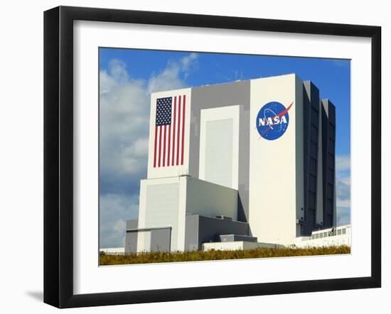 Vab Building at Sunrise, Cape Canaveral, Ksc, Titusville, Florida, Usa-Maresa Pryor-Framed Photographic Print