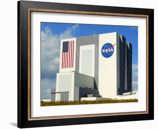 Vab Building at Sunrise, Cape Canaveral, Ksc, Titusville, Florida, Usa-Maresa Pryor-Framed Photographic Print