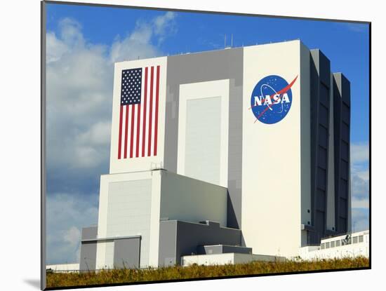 Vab Building at Sunrise, Cape Canaveral, Ksc, Titusville, Florida, Usa-Maresa Pryor-Mounted Photographic Print