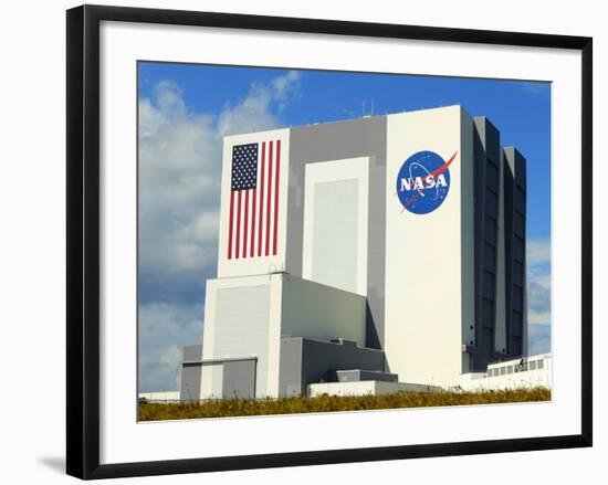Vab Building at Sunrise, Cape Canaveral, Ksc, Titusville, Florida, Usa-Maresa Pryor-Framed Photographic Print