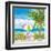 Vacation Getaway-Julie DeRice-Framed Art Print