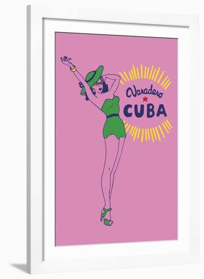 Vacation Girls - Cuba-Emilie Ramon-Framed Giclee Print