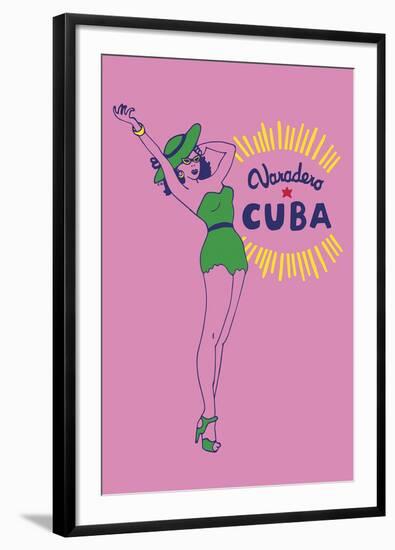 Vacation Girls - Cuba-Emilie Ramon-Framed Giclee Print