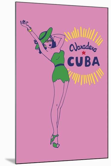 Vacation Girls - Cuba-Emilie Ramon-Mounted Giclee Print