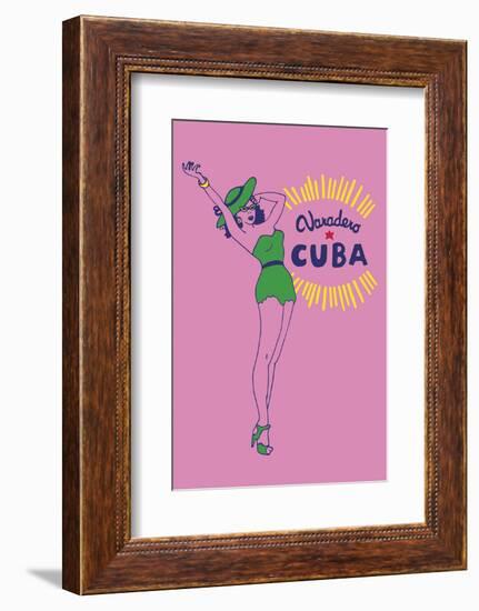 Vacation Girls - Cuba-Emilie Ramon-Framed Art Print