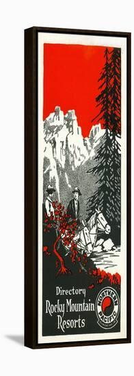Vacation Spots in the Rockies Brochure, 1928-null-Framed Premier Image Canvas