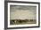 Vacationers on the Beach at Trouville, 1864-Eugene Louis Boudin-Framed Giclee Print