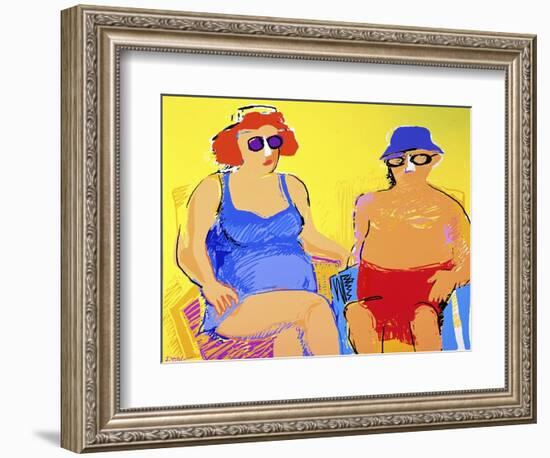 Vacationers-Diana Ong-Framed Giclee Print