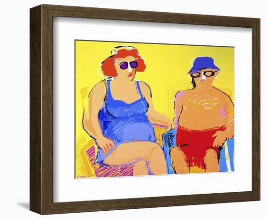 Vacationers-Diana Ong-Framed Giclee Print