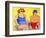 Vacationers-Diana Ong-Framed Giclee Print