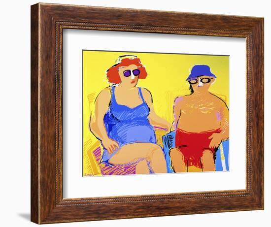 Vacationers-Diana Ong-Framed Giclee Print