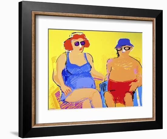 Vacationers-Diana Ong-Framed Giclee Print