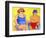 Vacationers-Diana Ong-Framed Giclee Print