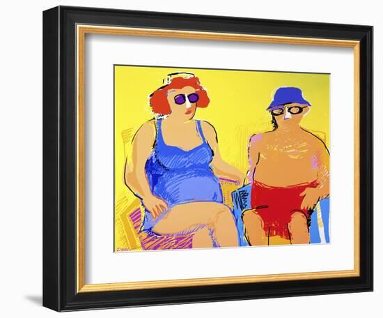 Vacationers-Diana Ong-Framed Giclee Print