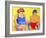 Vacationers-Diana Ong-Framed Giclee Print