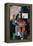 Vache Et Violon (Cow and Violin). Peinture De Kasimir Severinovich Malevitch (Malevich, Malevic) (1-Kazimir Severinovich Malevich-Framed Premier Image Canvas