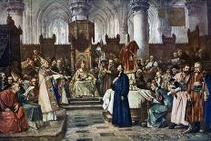 Jan Hus before the Council of Constance, 1415-Vaclav Brozik-Premier Image Canvas