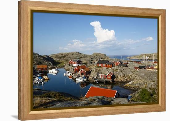 Vaderoarna (The Weather Islands) Archipelago, Bohuslan Region, West Coast, Sweden-Yadid Levy-Framed Premier Image Canvas