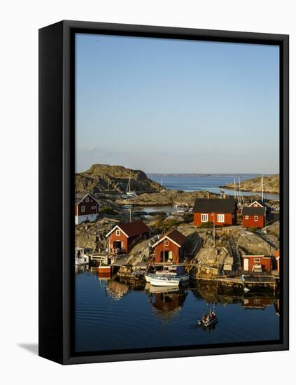 Vaderoarna (The Weather Islands) Archipelago, Bohuslan Region, West Coast, Sweden-Yadid Levy-Framed Premier Image Canvas