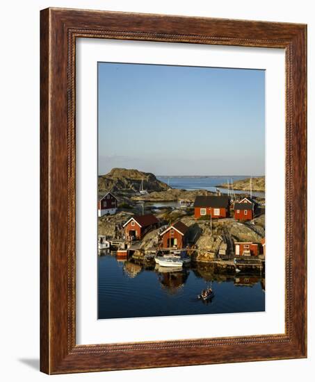 Vaderoarna (The Weather Islands) Archipelago, Bohuslan Region, West Coast, Sweden-Yadid Levy-Framed Photographic Print