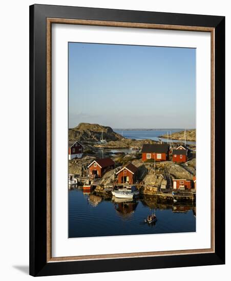 Vaderoarna (The Weather Islands) Archipelago, Bohuslan Region, West Coast, Sweden-Yadid Levy-Framed Photographic Print