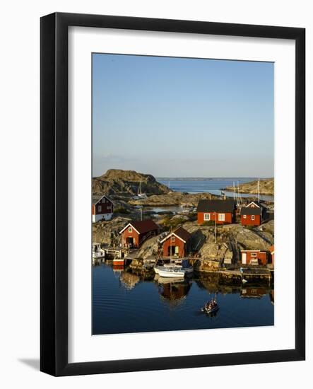 Vaderoarna (The Weather Islands) Archipelago, Bohuslan Region, West Coast, Sweden-Yadid Levy-Framed Photographic Print