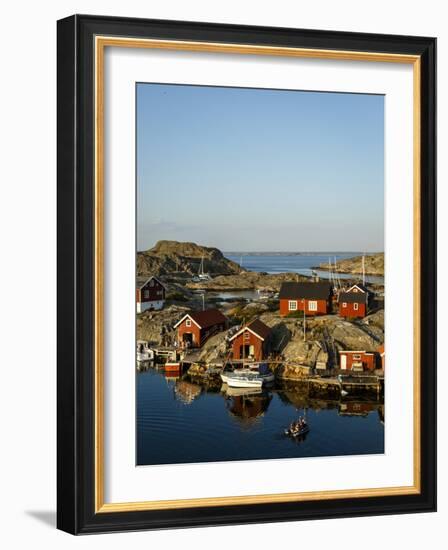 Vaderoarna (The Weather Islands) Archipelago, Bohuslan Region, West Coast, Sweden-Yadid Levy-Framed Photographic Print