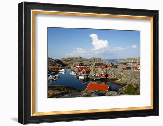 Vaderoarna (The Weather Islands) Archipelago, Bohuslan Region, West Coast, Sweden-Yadid Levy-Framed Photographic Print