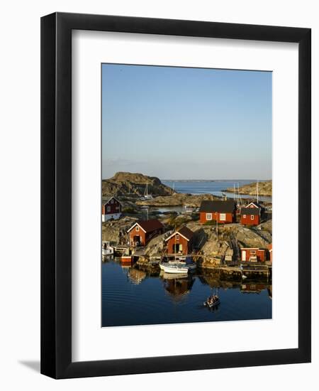 Vaderoarna (The Weather Islands) Archipelago, Bohuslan Region, West Coast, Sweden-Yadid Levy-Framed Photographic Print