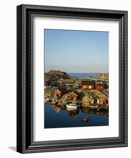 Vaderoarna (The Weather Islands) Archipelago, Bohuslan Region, West Coast, Sweden-Yadid Levy-Framed Photographic Print