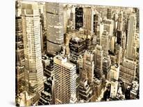 Skyline of Midtown Manhattan, NYC-Vadim Ratsenskiy-Stretched Canvas