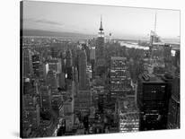 Aerial view of Manhattan, NYC-Vadim Ratsenskiy-Stretched Canvas