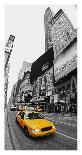 Taxi in Times Square, NYC-Vadim Ratsenskiy-Giclee Print