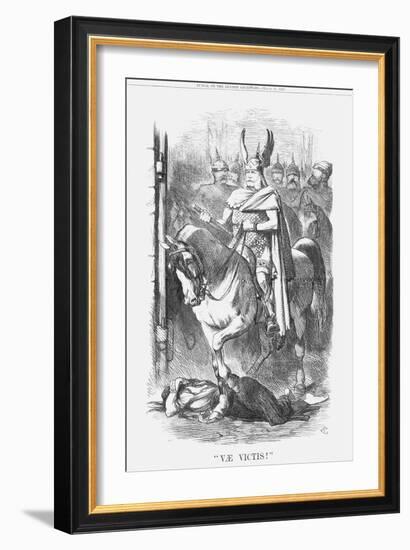 Vae Victis!, 1871-John Tenniel-Framed Giclee Print