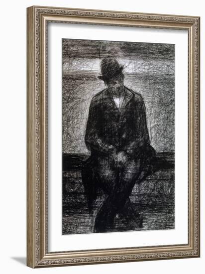 Vagabond, C1880-1891-Georges Seurat-Framed Giclee Print