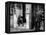 Vagrant Sitting in Doorway-Horace Bristol-Framed Premier Image Canvas