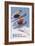 Vail, Colorado - Vintage Skiers-Lantern Press-Framed Art Print